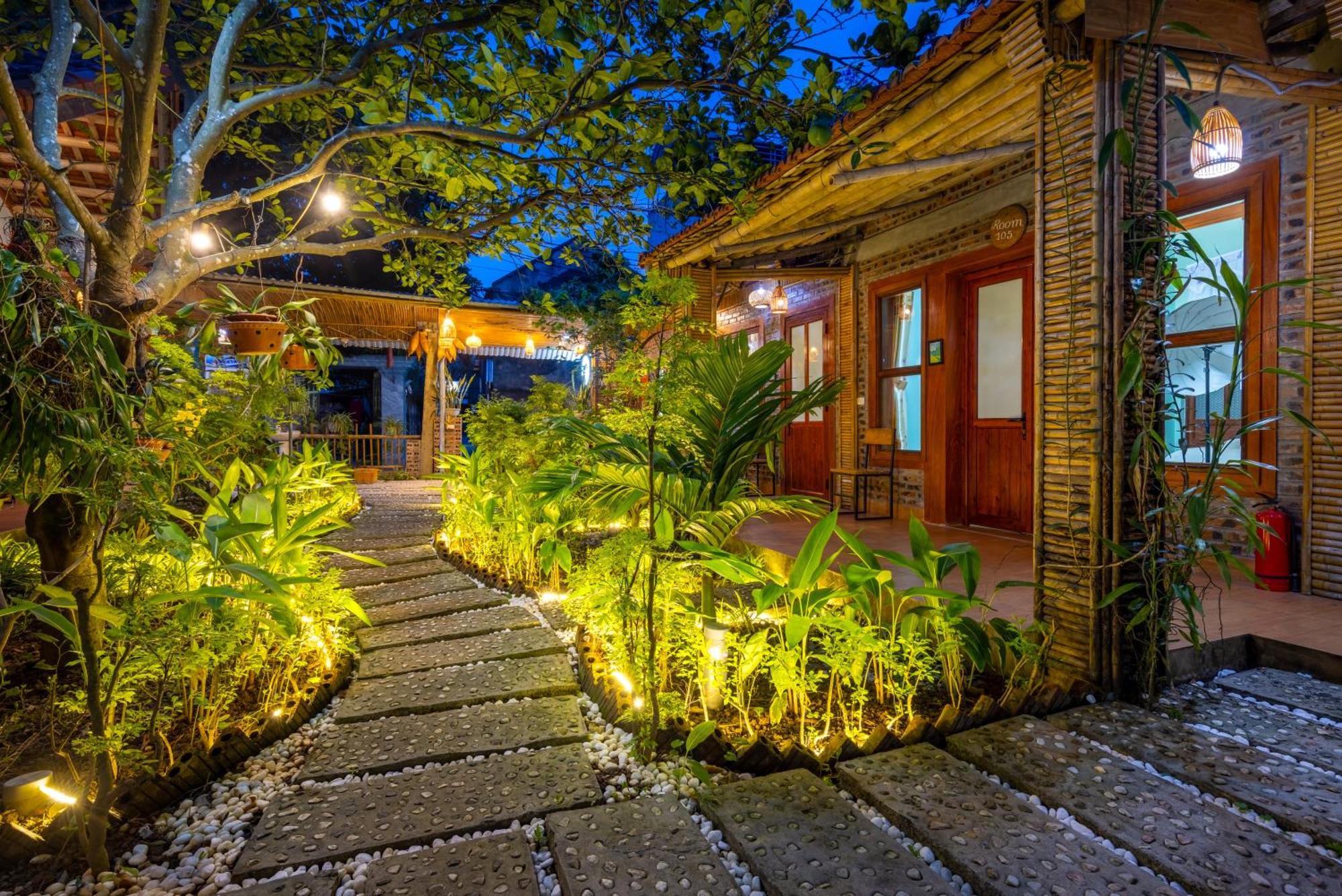 Van Lam Tam Coc Moonlight Bungalow מראה חיצוני תמונה
