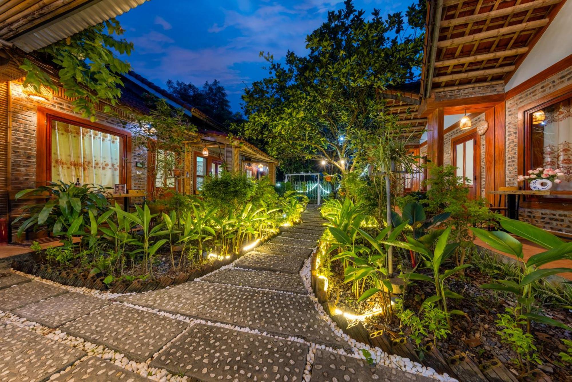 Van Lam Tam Coc Moonlight Bungalow מראה חיצוני תמונה