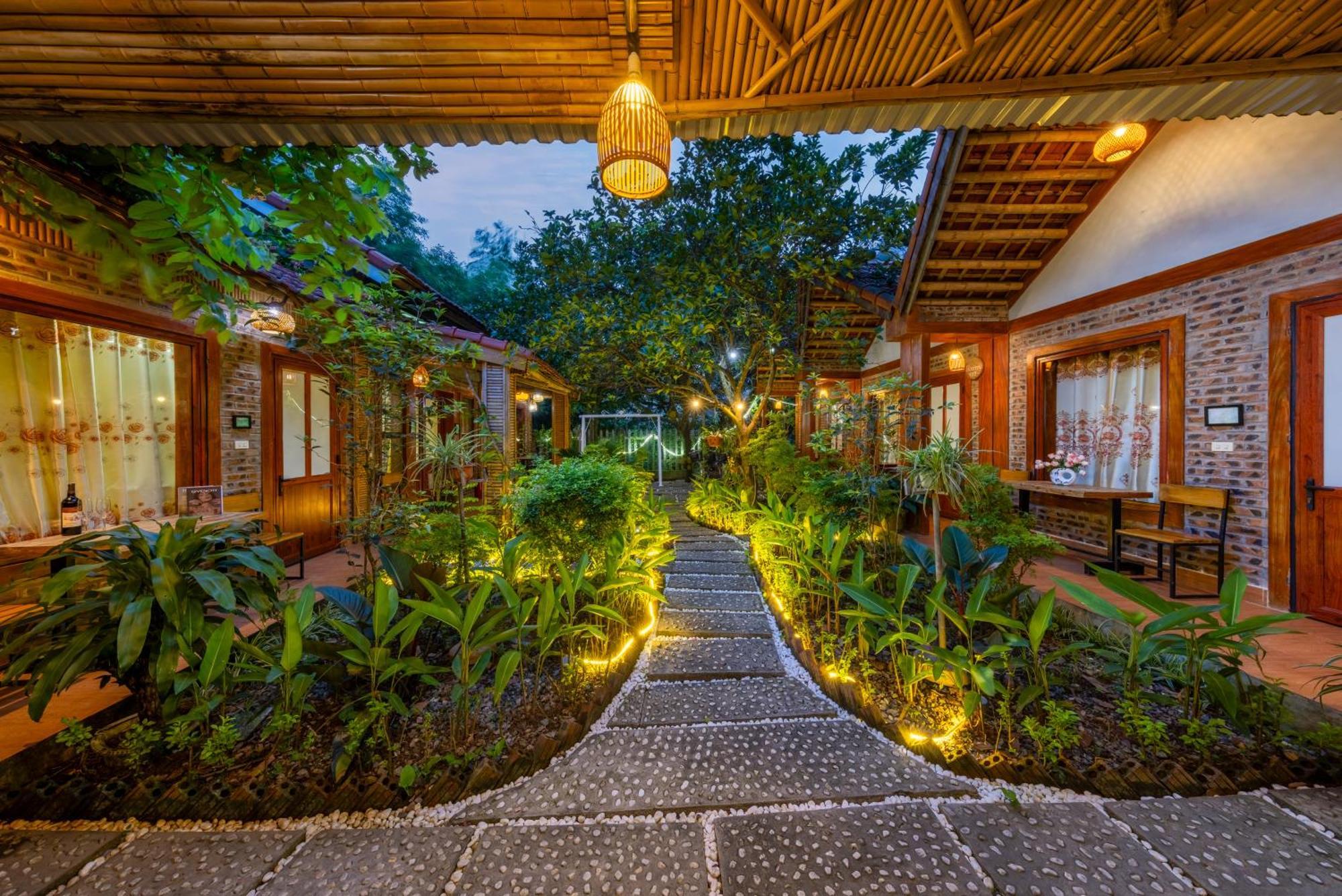 Van Lam Tam Coc Moonlight Bungalow מראה חיצוני תמונה