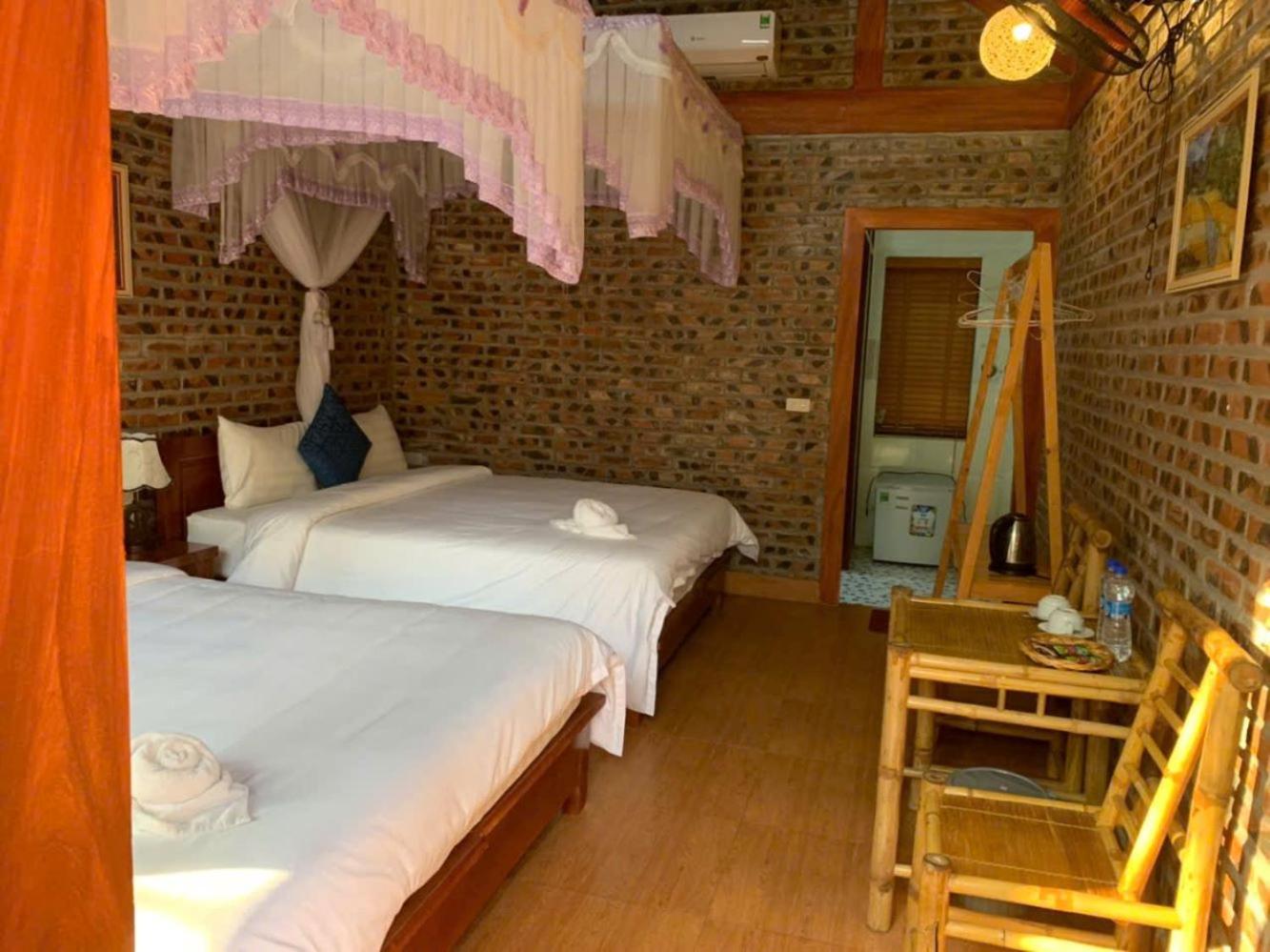 Van Lam Tam Coc Moonlight Bungalow מראה חיצוני תמונה