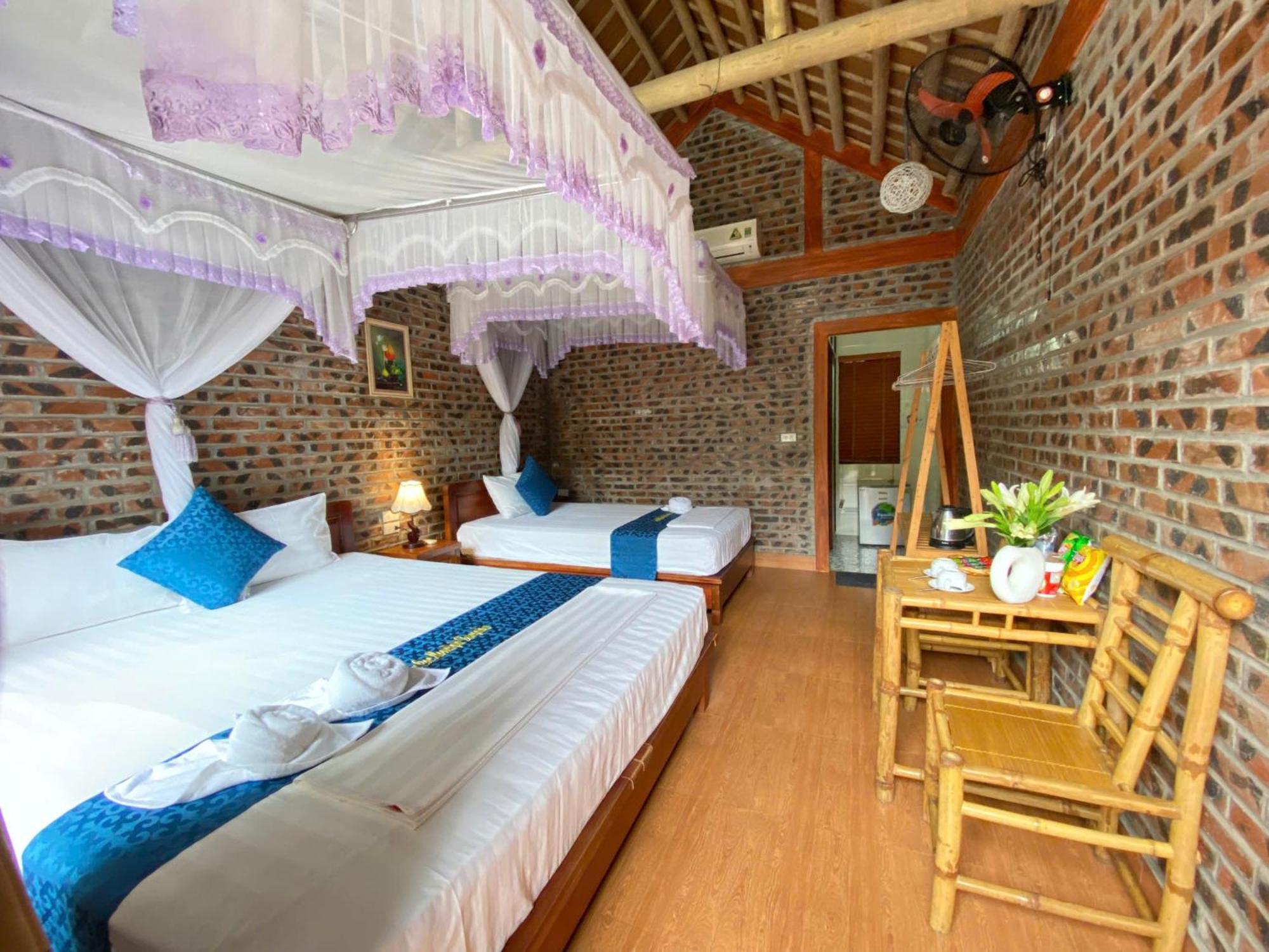 Van Lam Tam Coc Moonlight Bungalow מראה חיצוני תמונה